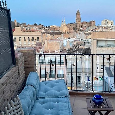 Penthouse Panorama With Large Terraces & 360 Views Leilighet Málaga Eksteriør bilde