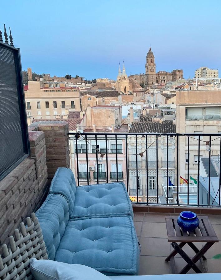 Penthouse Panorama With Large Terraces & 360 Views Leilighet Málaga Eksteriør bilde